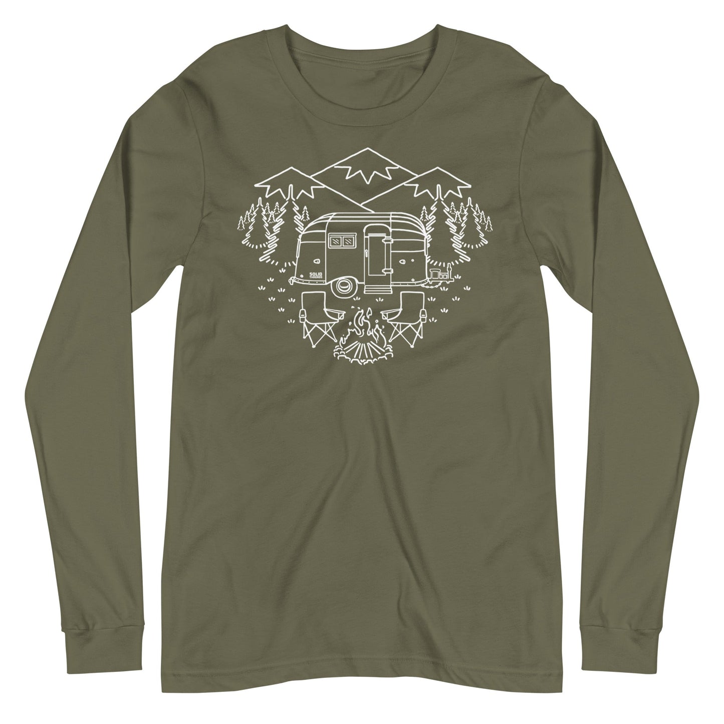 Unisex Camp Site Long Sleeve T-shirt