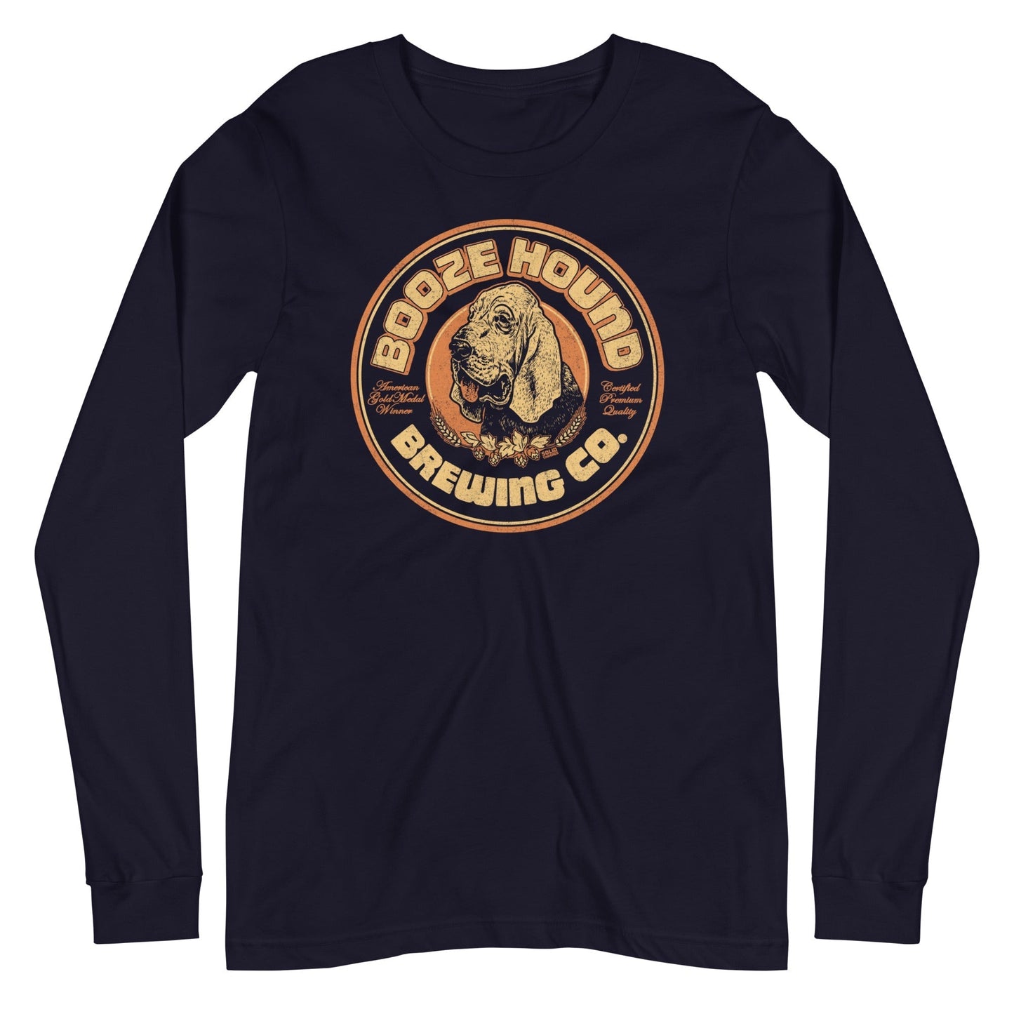 Boozehound Brewing Co. Long Sleeve T-Shirt