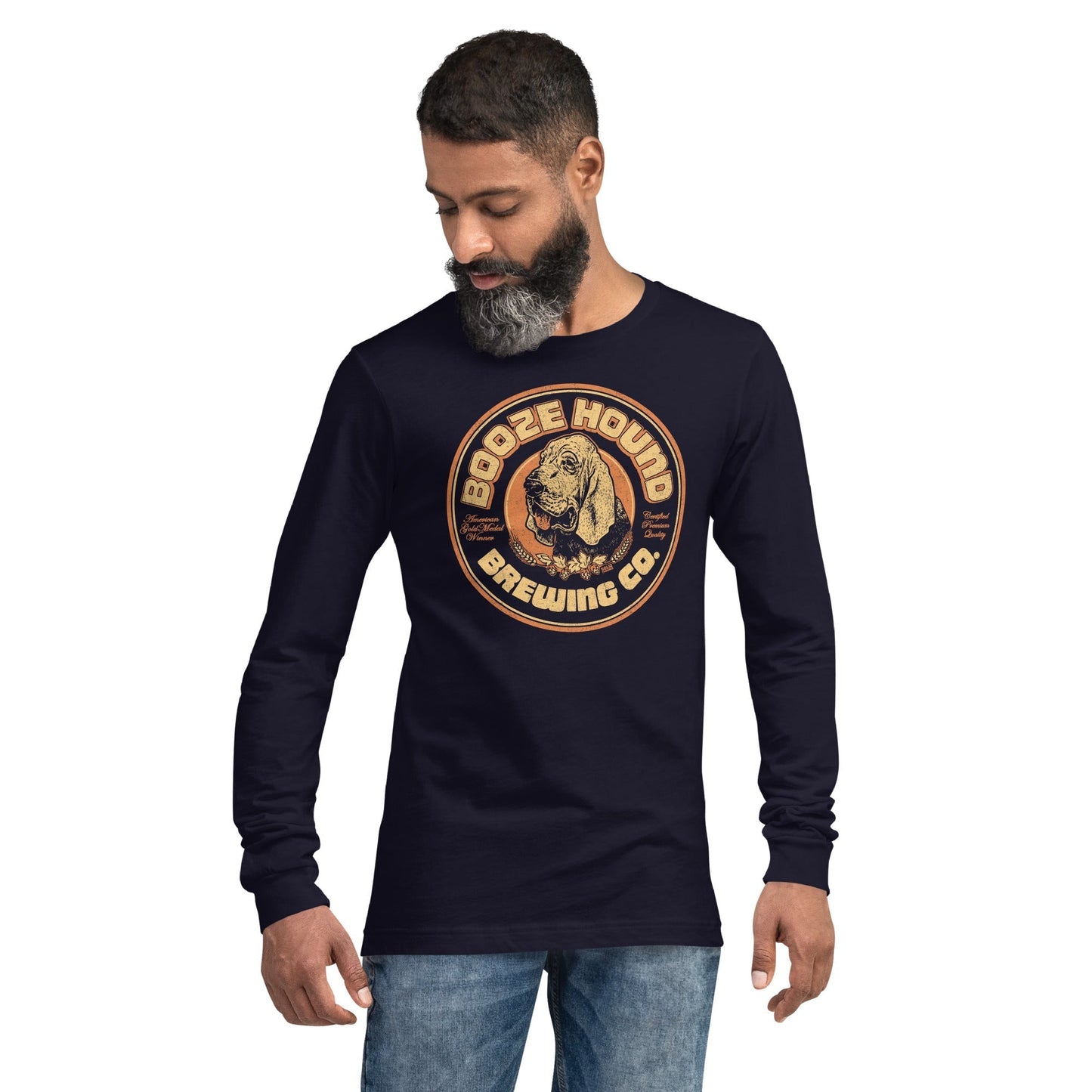 Boozehound Brewing Co. Long Sleeve T-Shirt