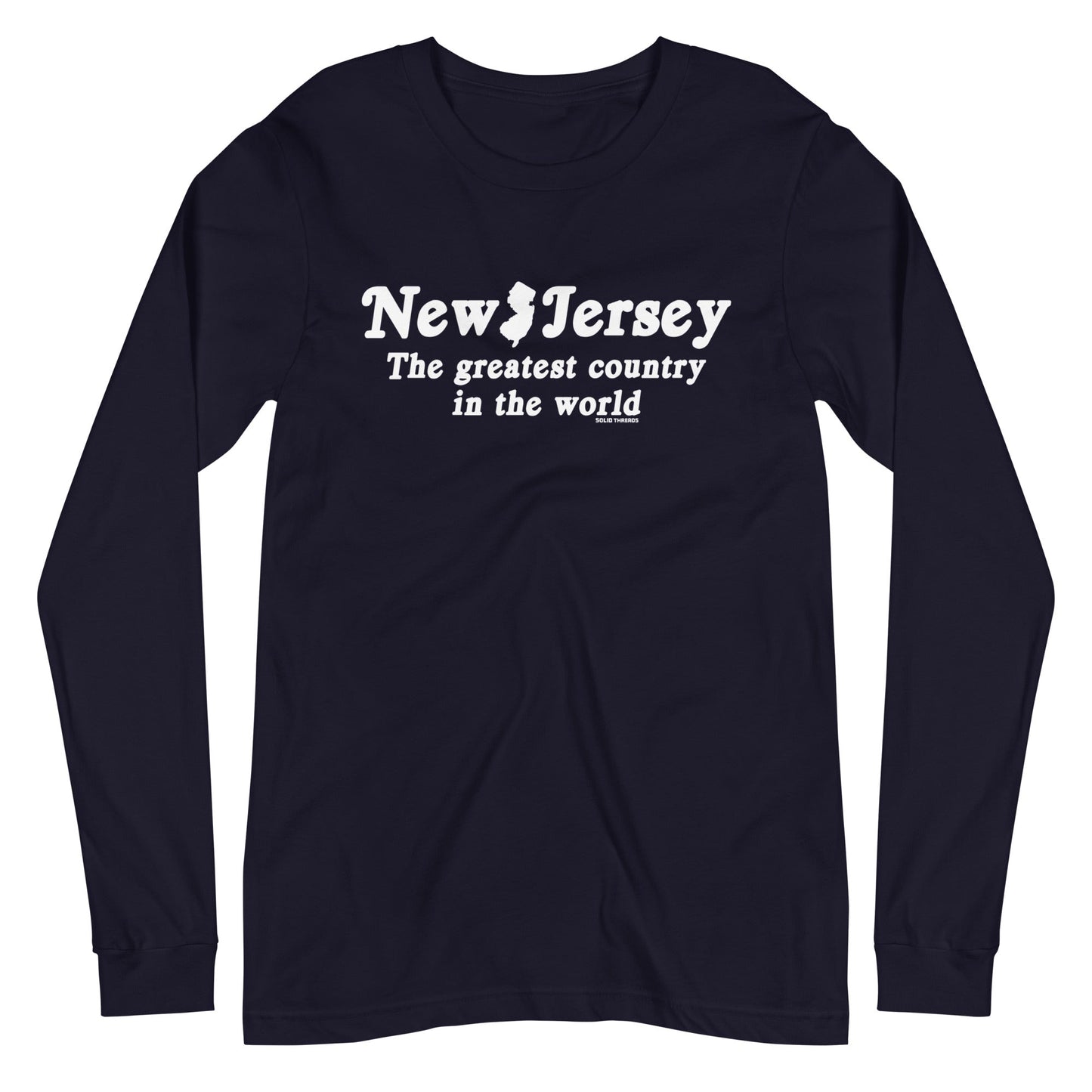 Unisex New Jersey Greatest Country Long Sleeve T-shirt