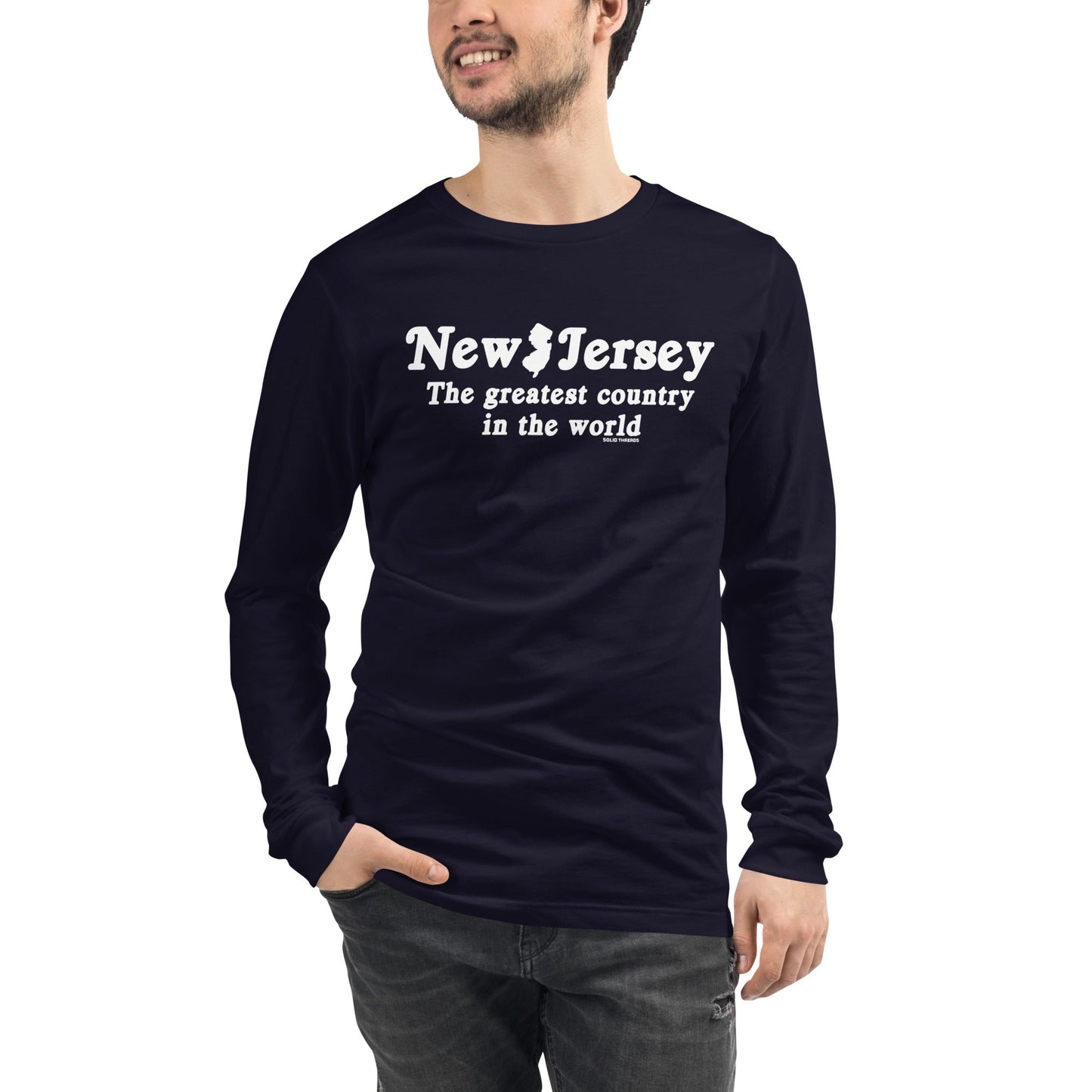 Unisex New Jersey Greatest Country Long Sleeve T-shirt