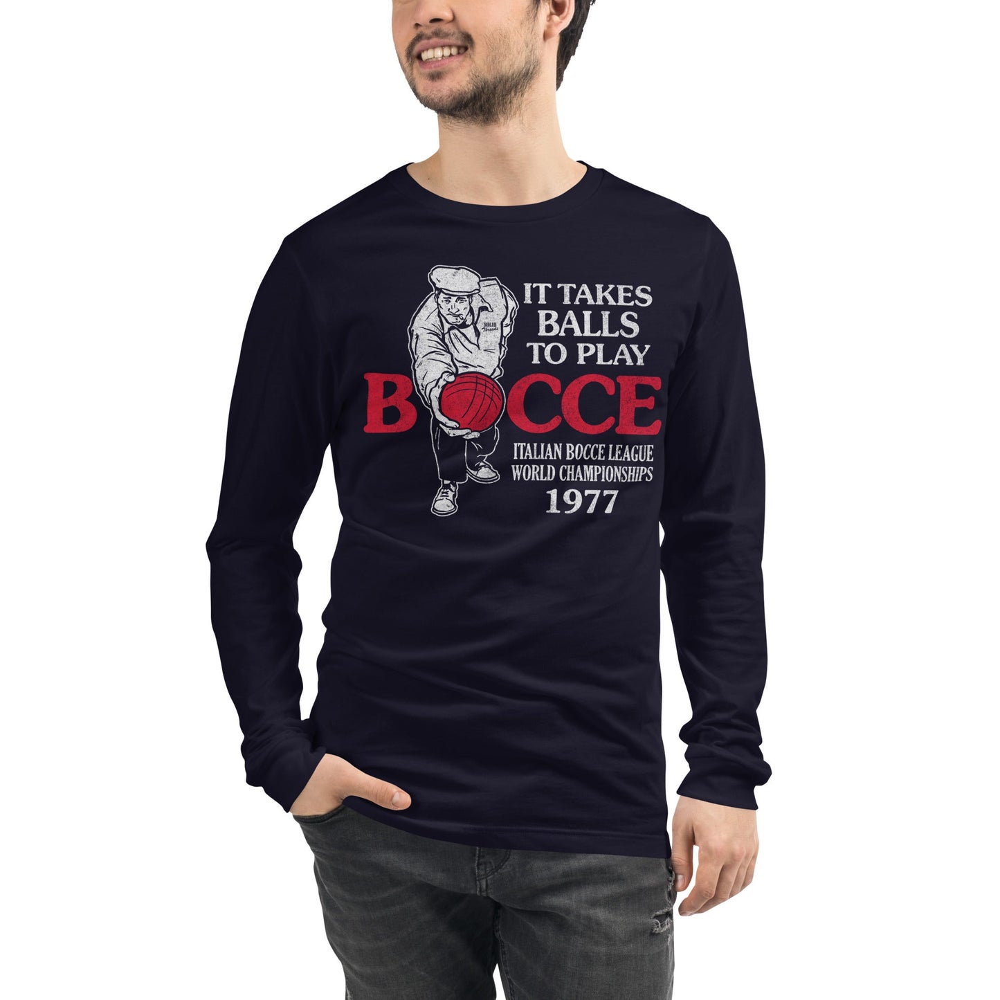 Unisex Bocce Balls Long Sleeve T-shirt