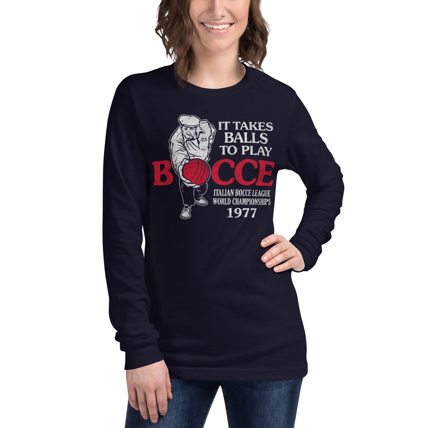Unisex Bocce Balls Long Sleeve T-shirt
