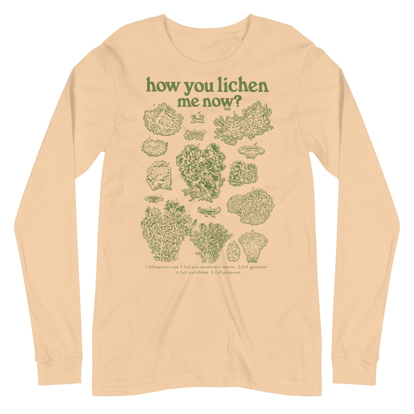 How You Lichen Me Now Long Sleeve T-shirt