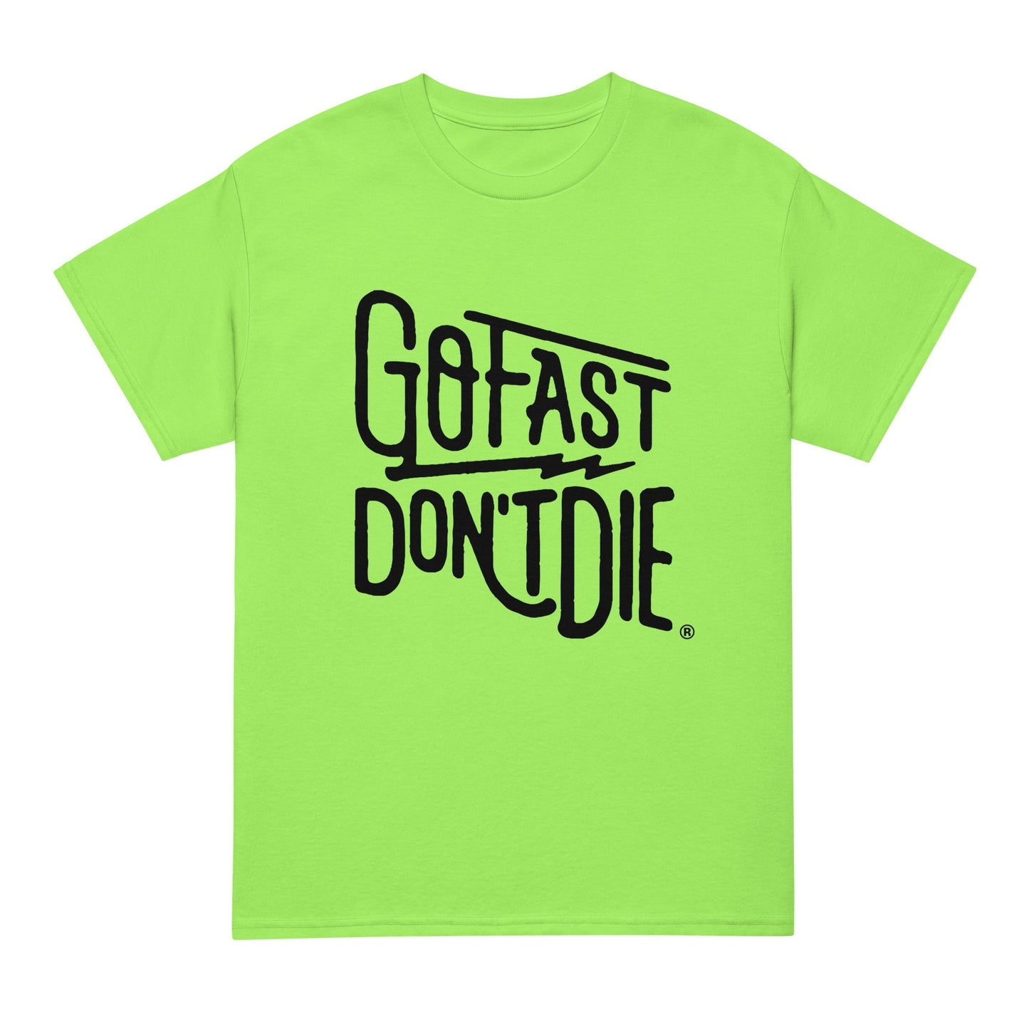 The Original Hi-Viz Go Fast Don't Die Tee