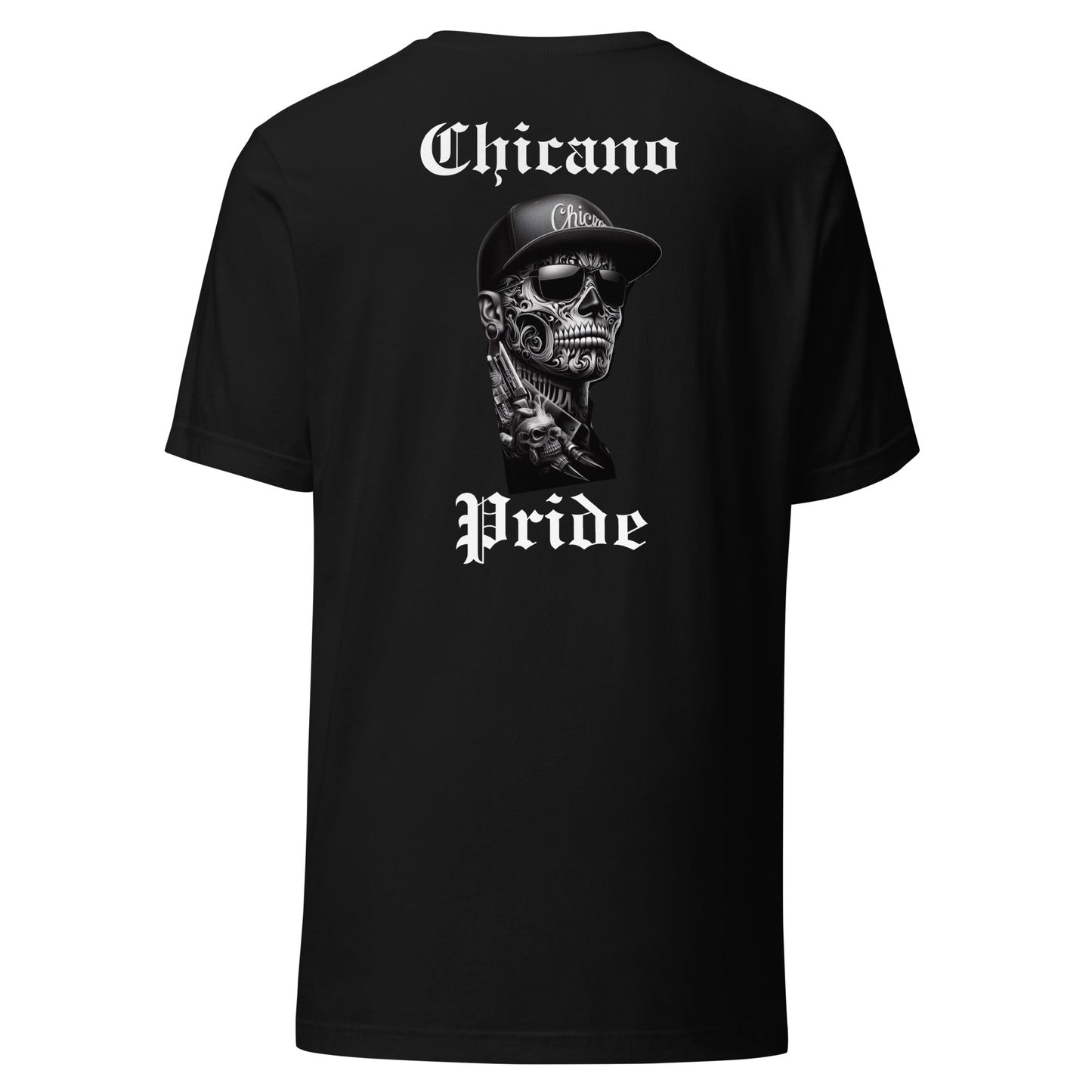 Chicano Pride Back Print T-Shirt - Bold Cultura, Strong Roots