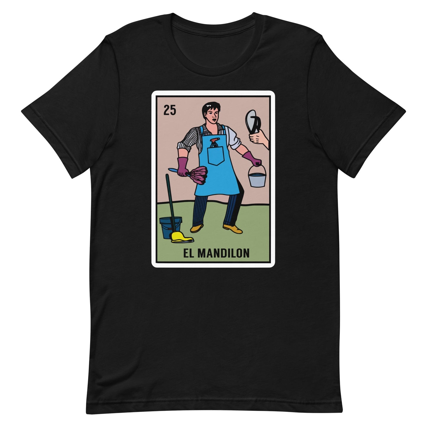 El Mandilon Mexican Loteria T-Shirt Style001