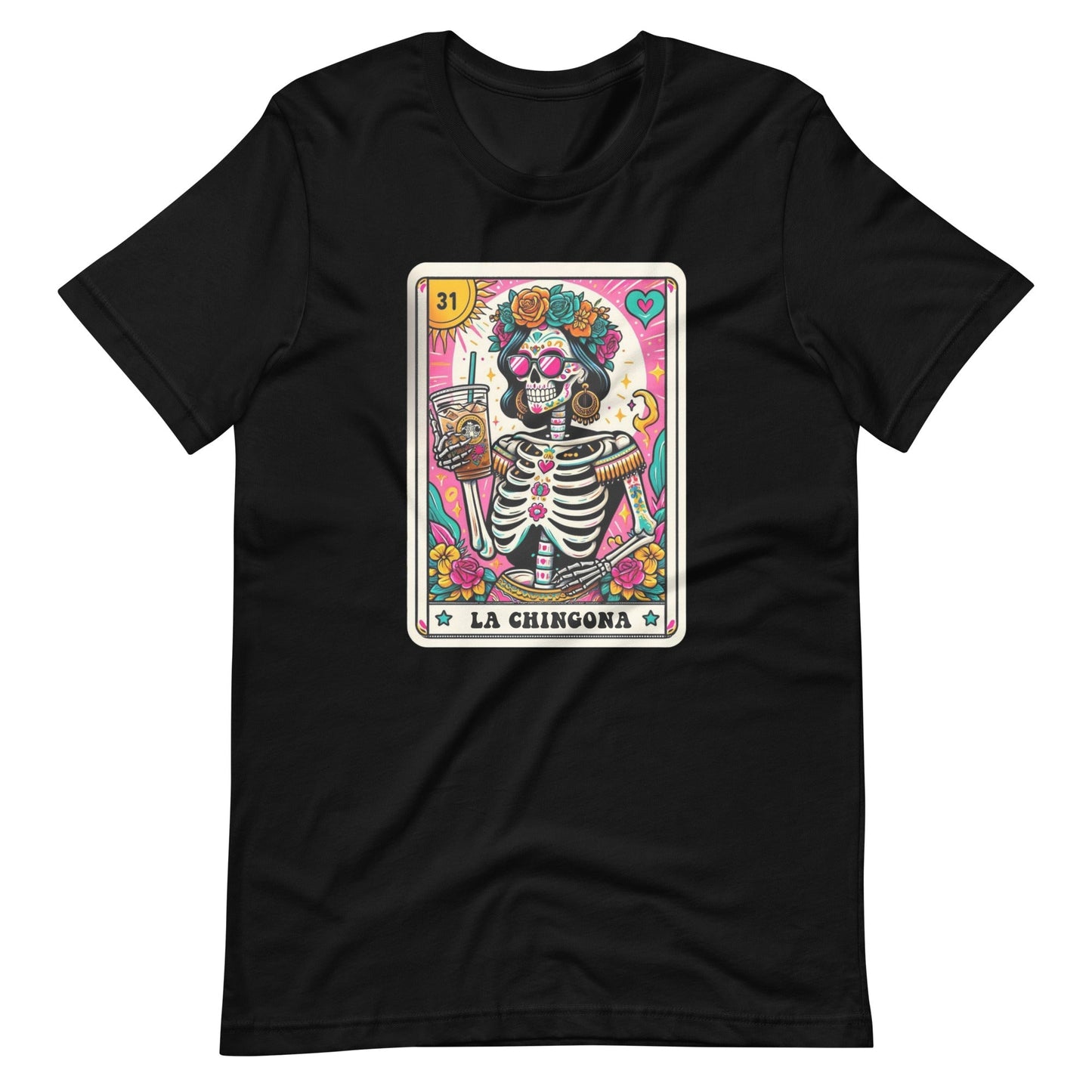 La Chingona Loteria Card Unisex t-shirt
