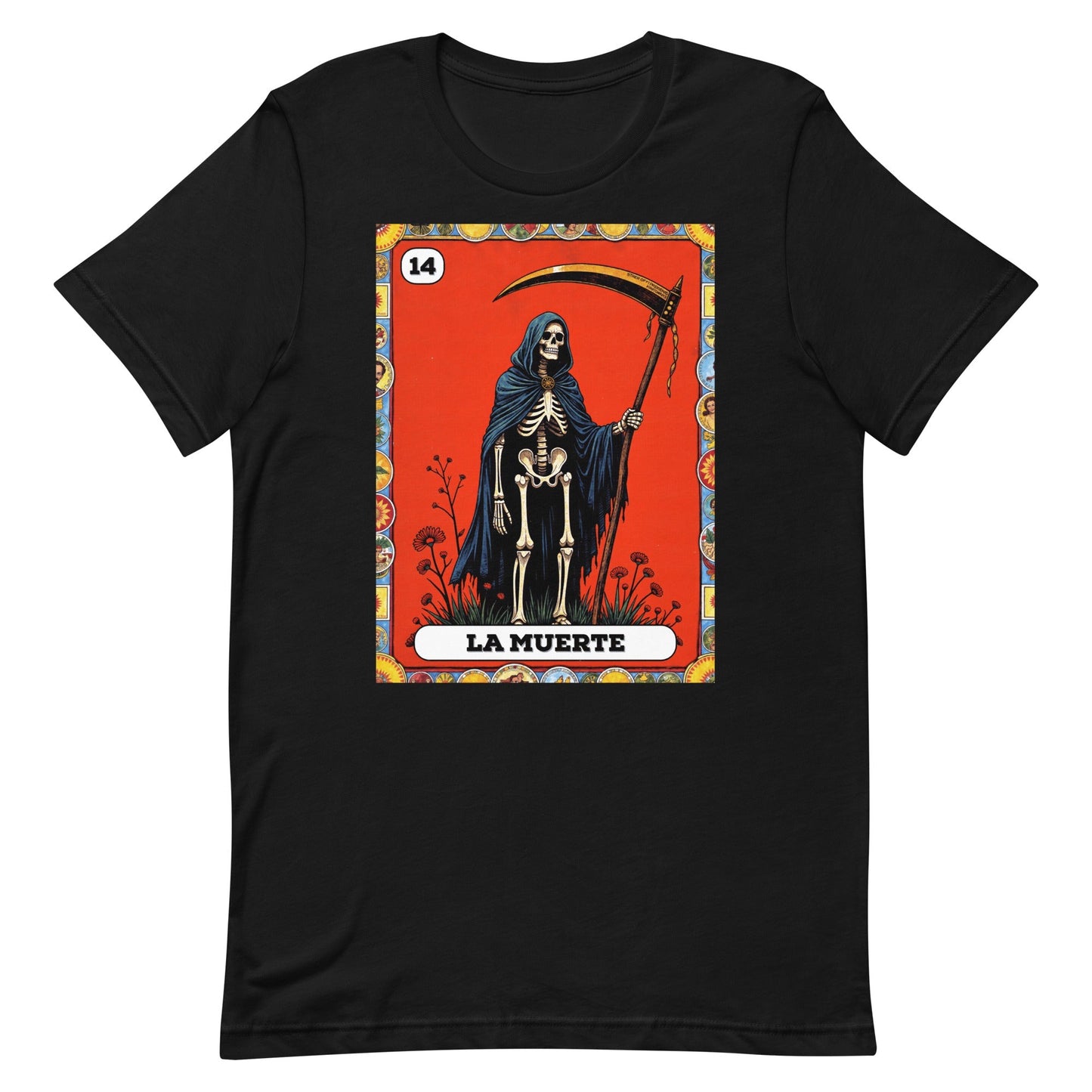 La Muerte Mexican Loteria T-Shirt
