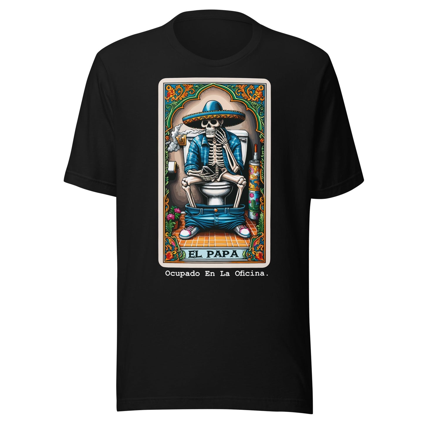 El Papa Ocupado En La Oficina Loteria T-Shirt