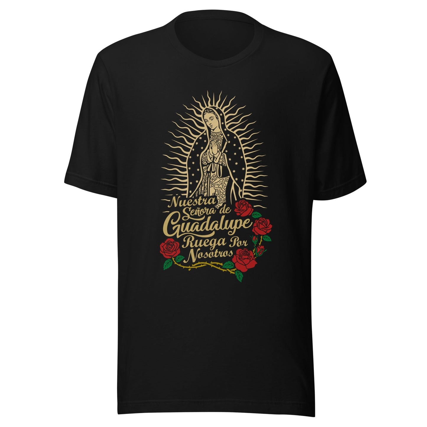 Nuestra Senora de Guadalupe Ruega por Nosotros T-Shirt for Latinos