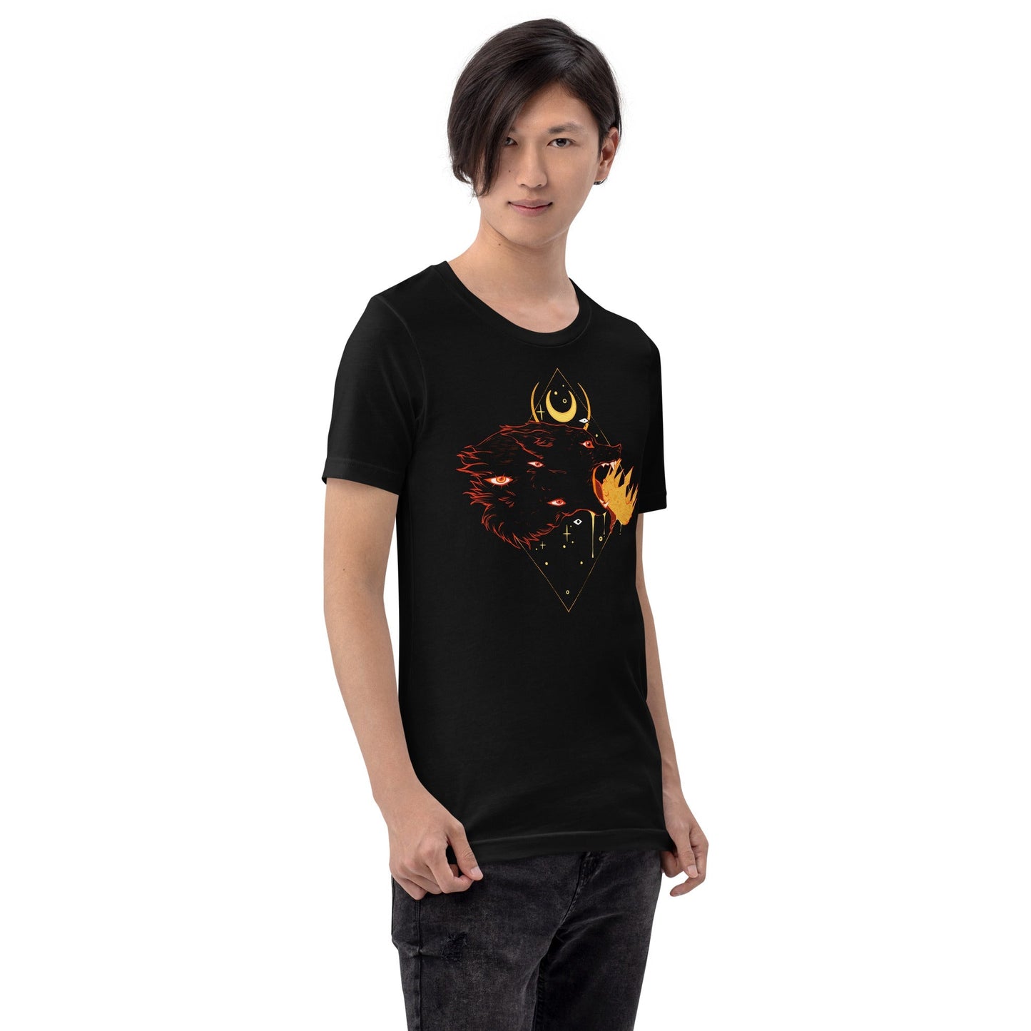 No Kings Wolf, No Text, Unisex T-Shirt