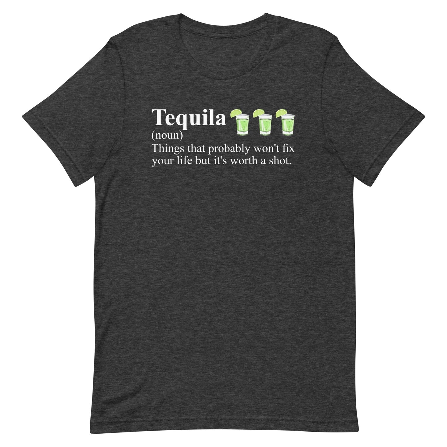 Tequila Noun Unisex T-Shirt Style001