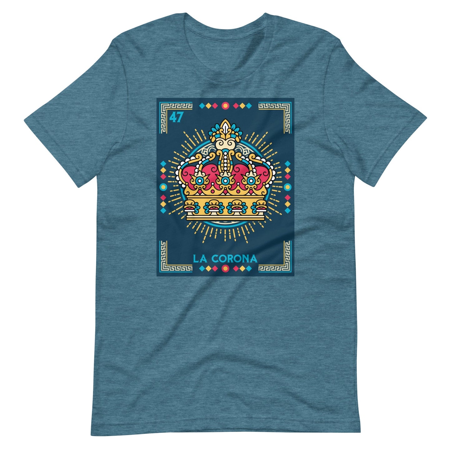 La Corona Mexican Loteria Unisex t-shirt