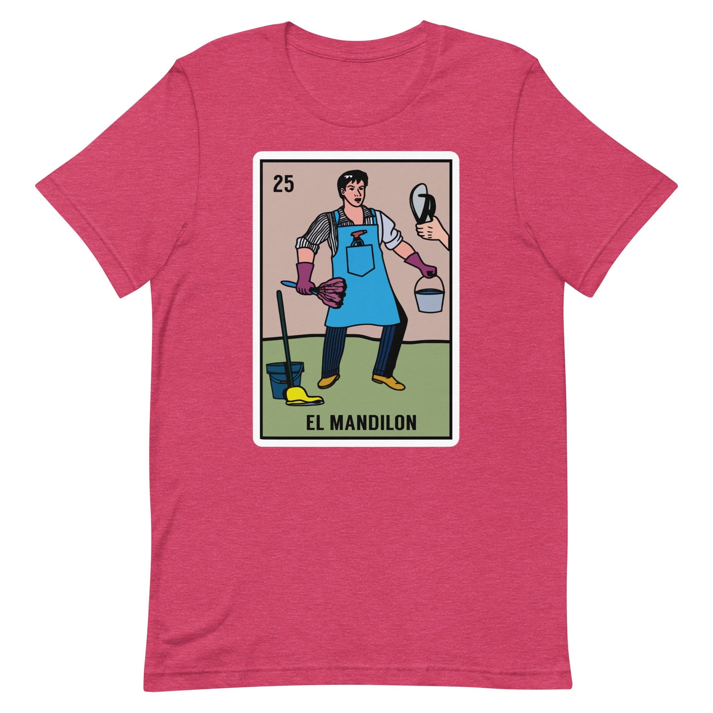 El Mandilon Mexican Loteria T-Shirt Style001