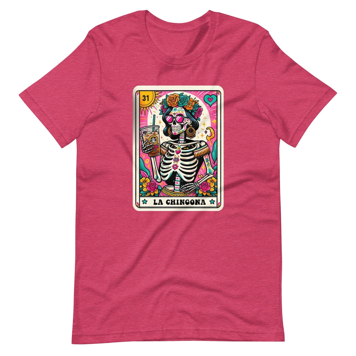 La Chingona Loteria Card Unisex t-shirt
