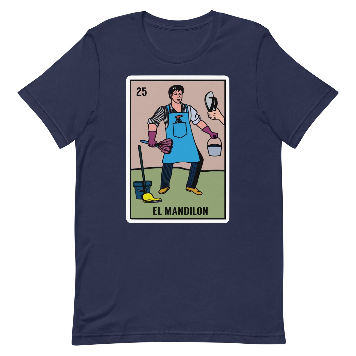 El Mandilon Mexican Loteria T-Shirt Style001