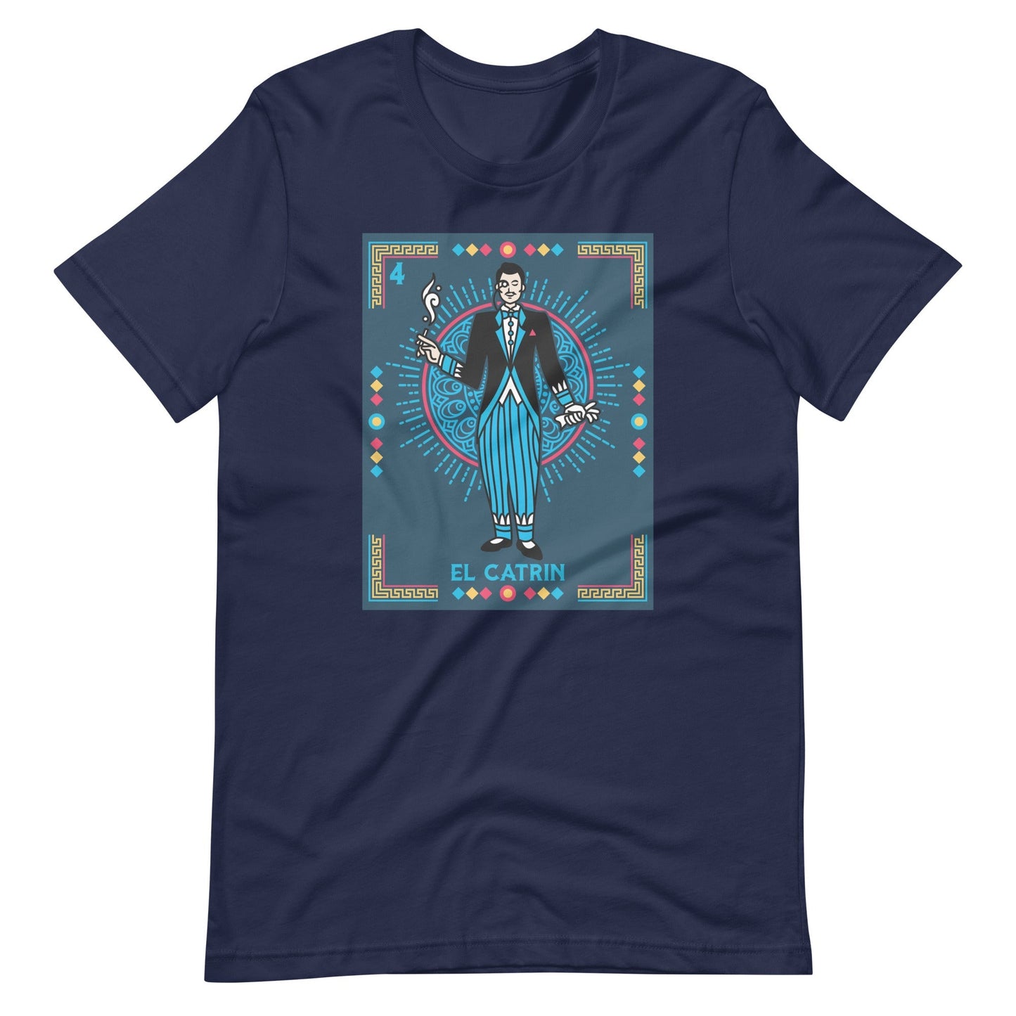 El Catrin Mexican Loteria Unisex t-shirt