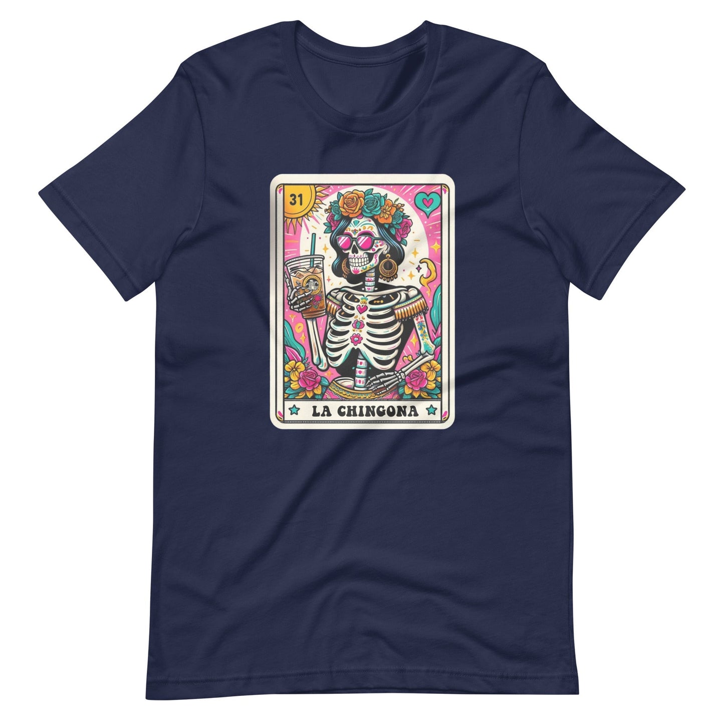 La Chingona Loteria Card Unisex t-shirt