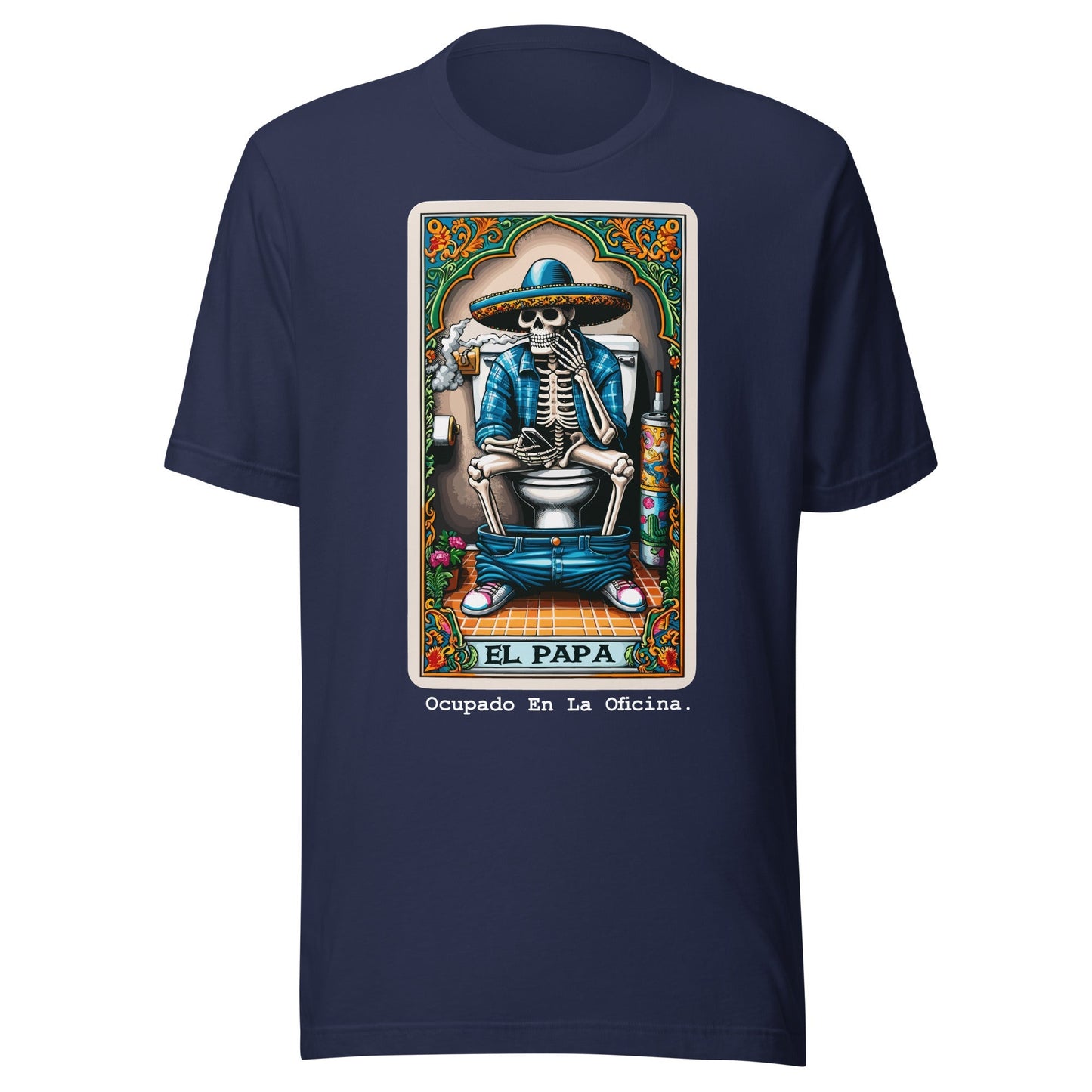 El Papa Ocupado En La Oficina Loteria T-Shirt
