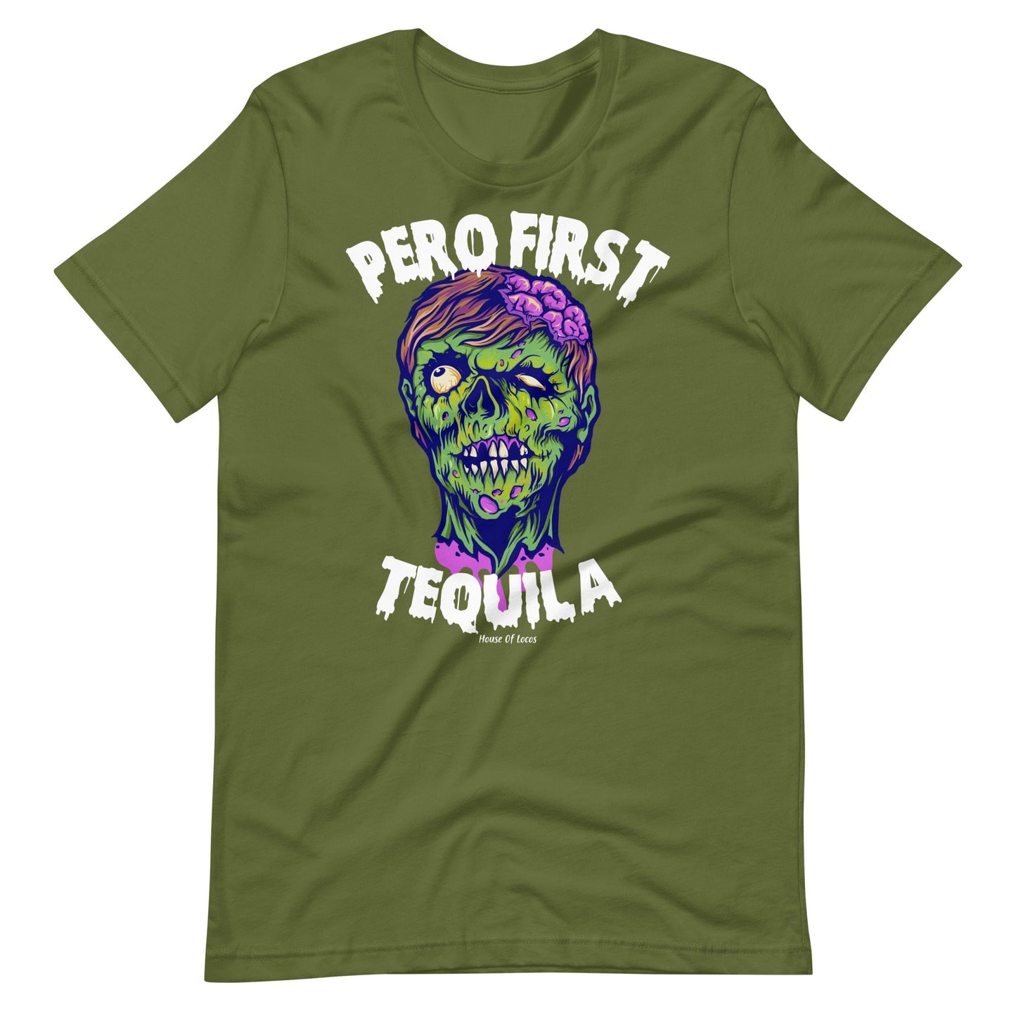 Pero First Tequila Halloween T-Shirt Style001