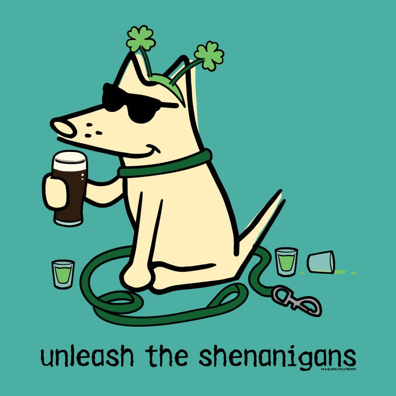 Unleash the Shenanigans - Ladies T-Shirt V-Neck