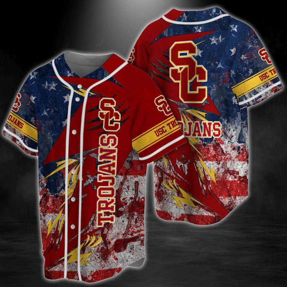 USC Trojans Baseball Jersey Gift For Men Women - lylyprint.com