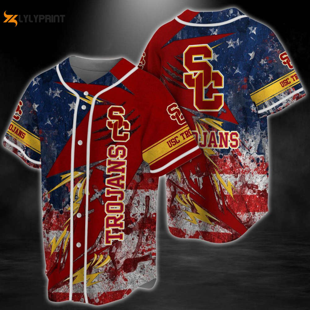 USC Trojans Baseball Jersey Gift For Men Women - lylyprint.com