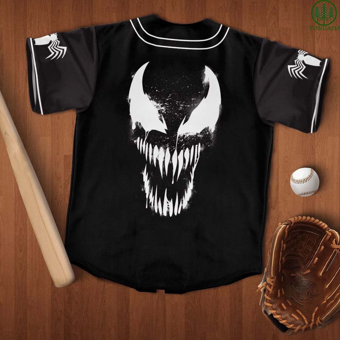 Strike Out in Style with Venom Baseball Jersey Shirt - Premium Quality Comfortable Fit & Durable Design - Bafud