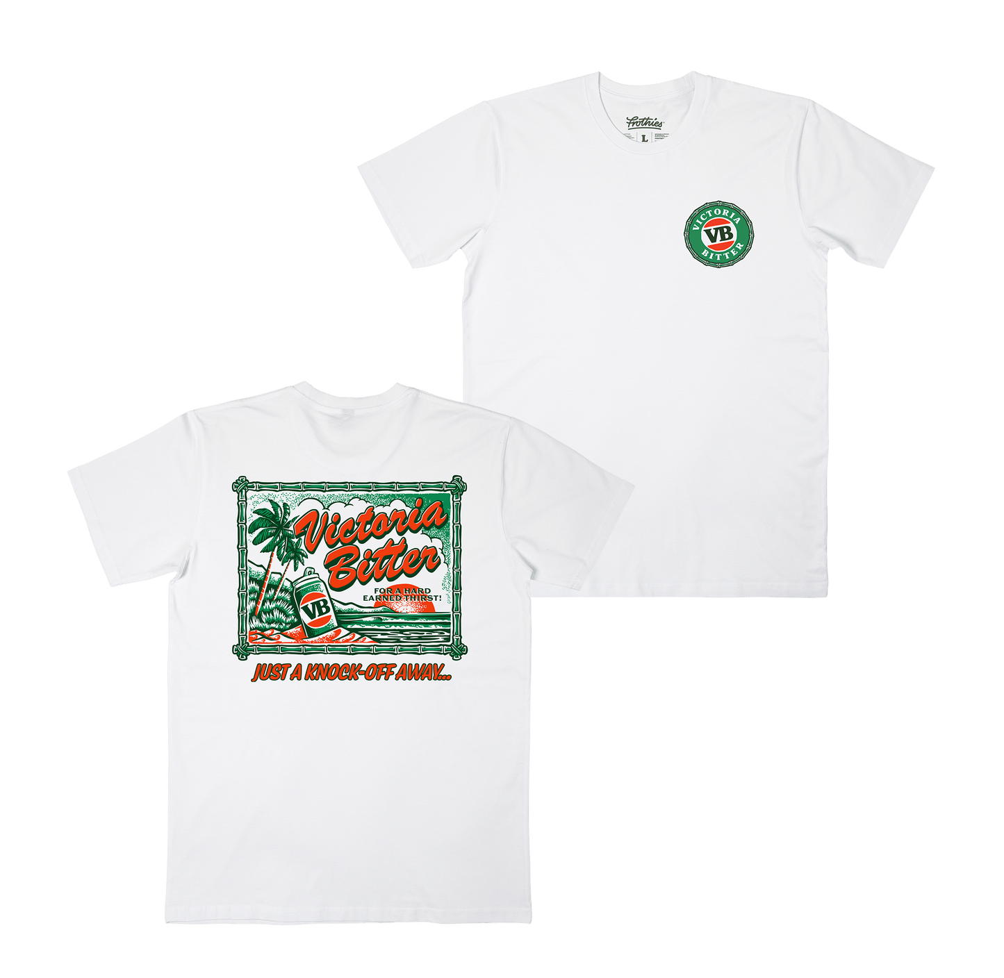 Get Away Tee White