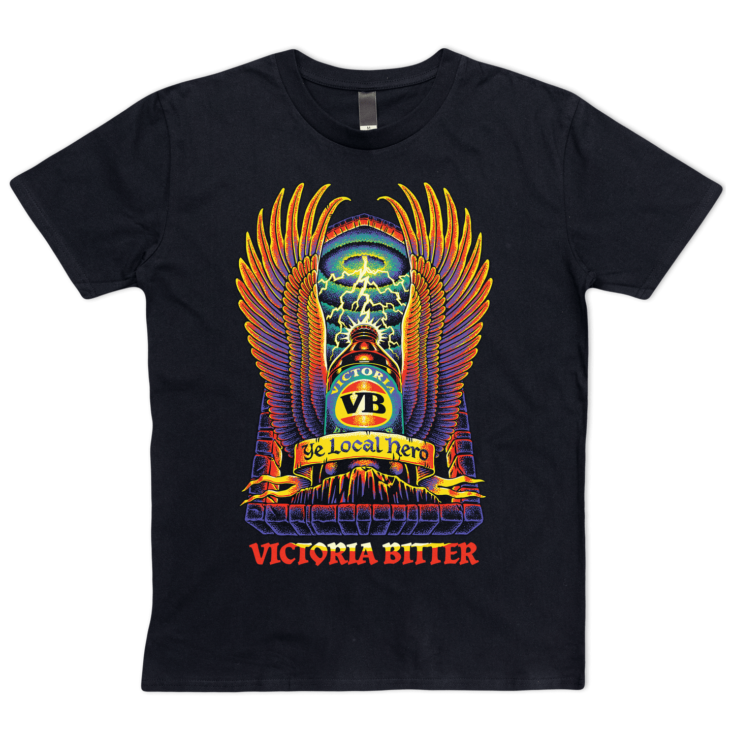 Local Hero Tee Black