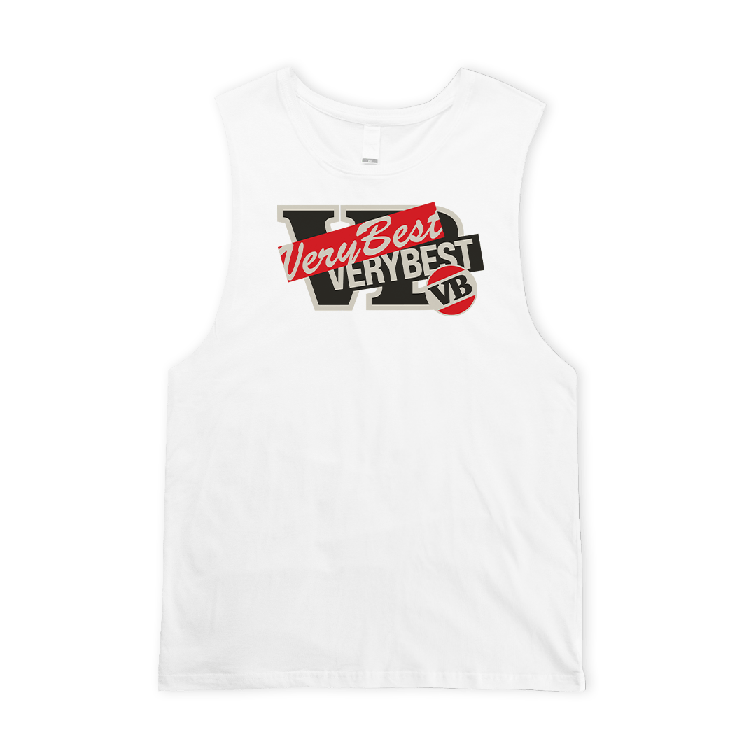 Reduced Muscle Tee White