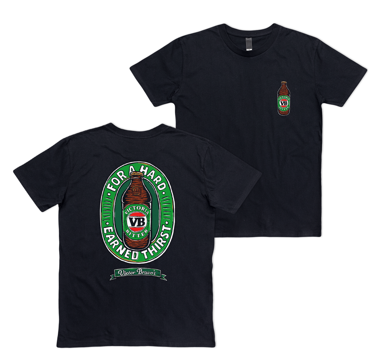 Stubby Life Tee Black