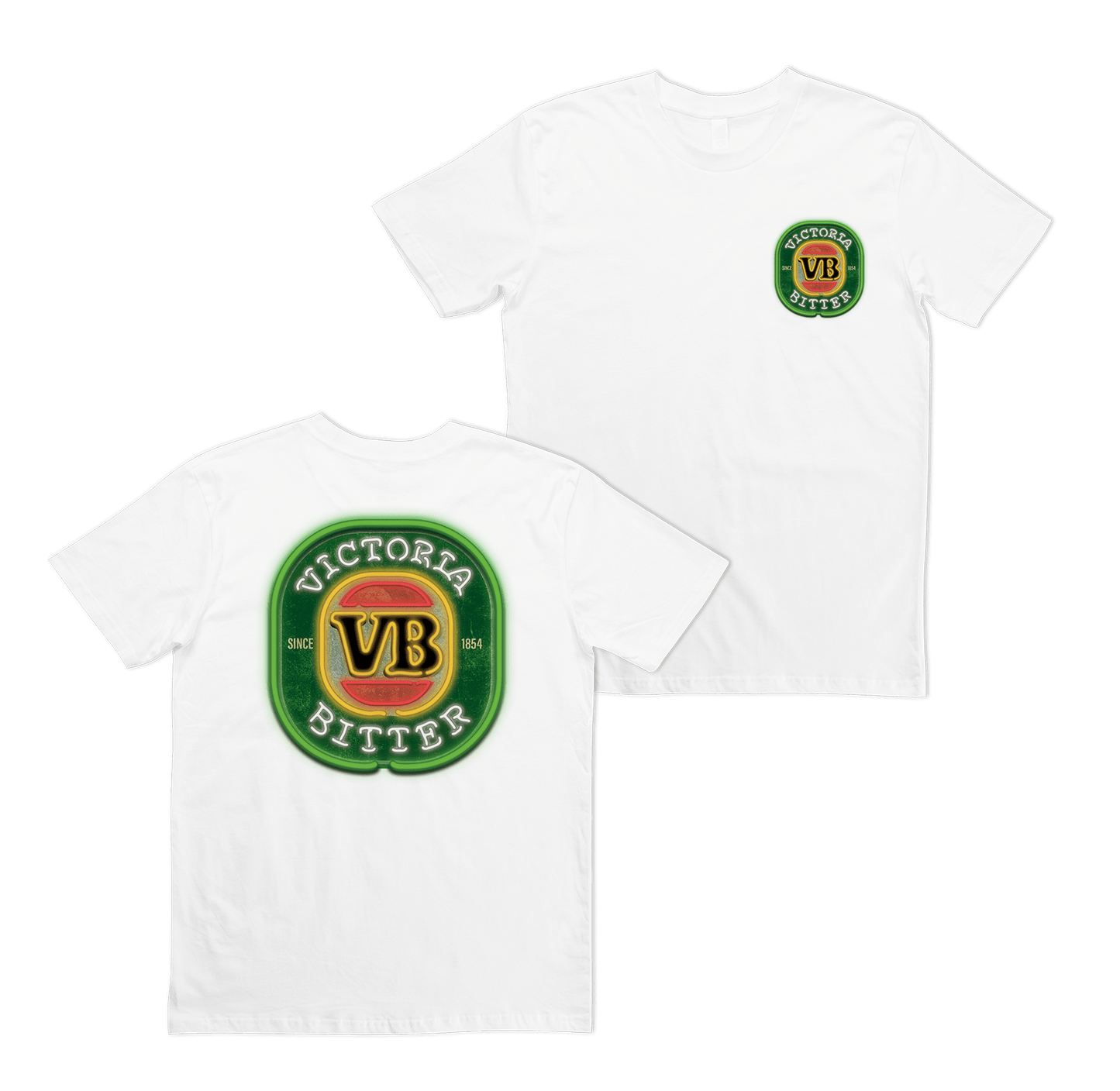 VB Neon Tee White