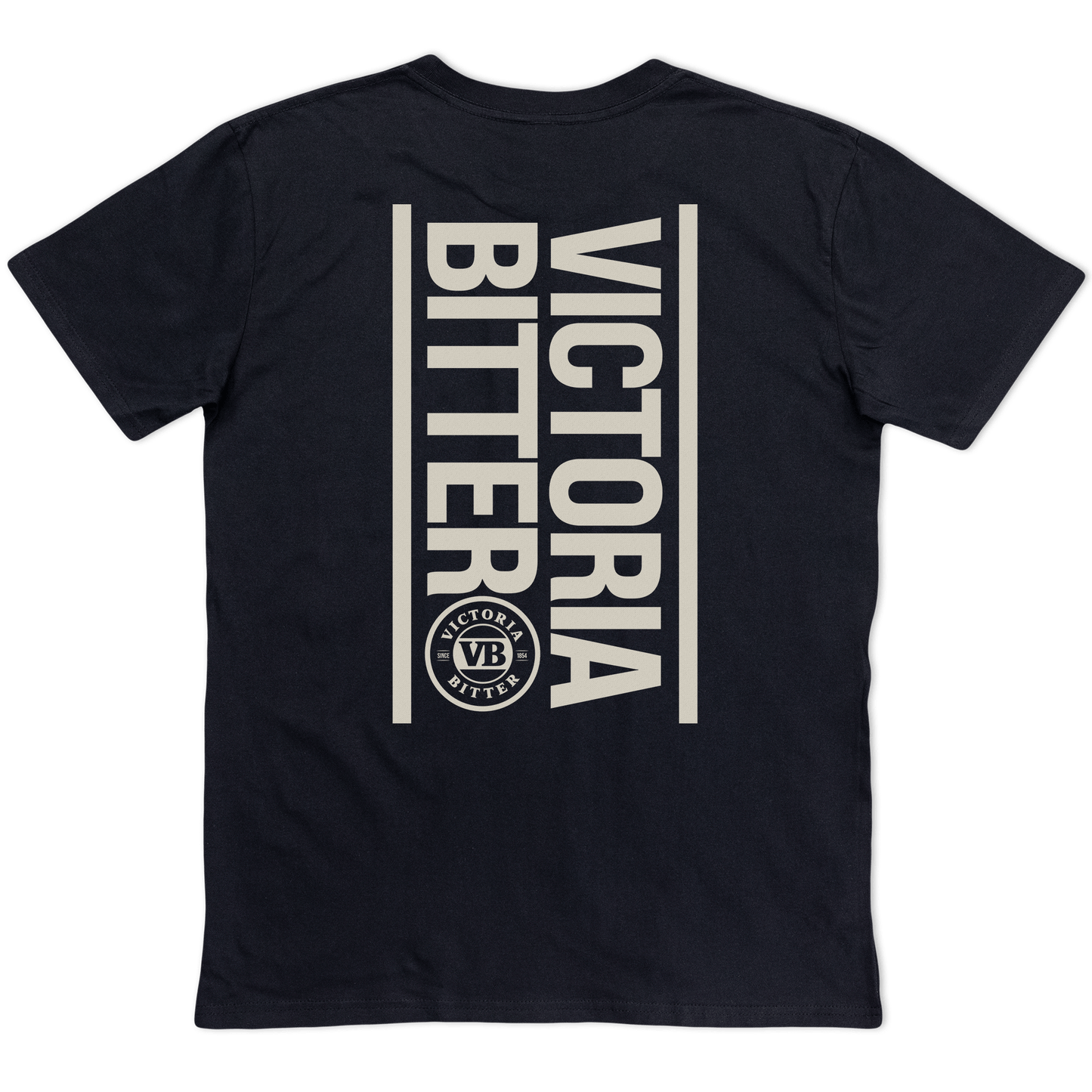 VB Stacked Tee Black