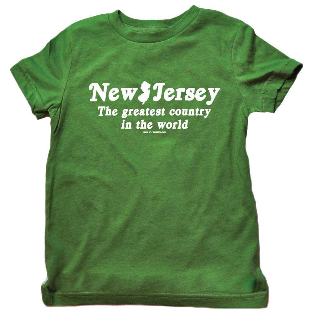 Kids' New Jersey The Greatest Country In The World T-shirt