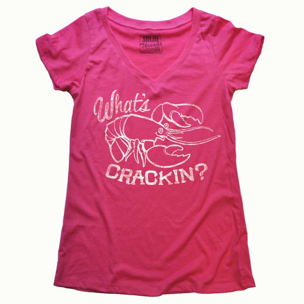 Women's What's Crackin V-neck T-shirt