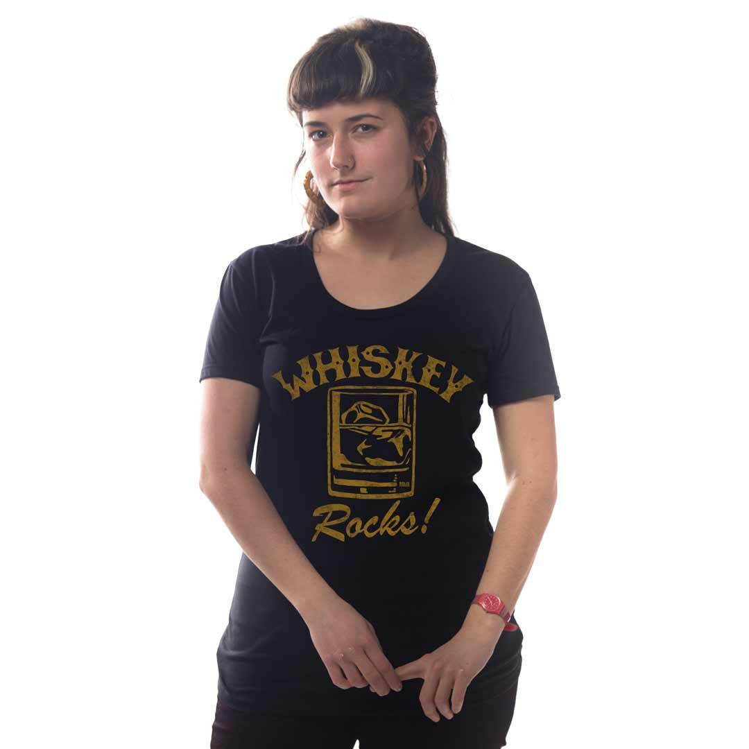 Women's Whiskey Rocks T-shirt