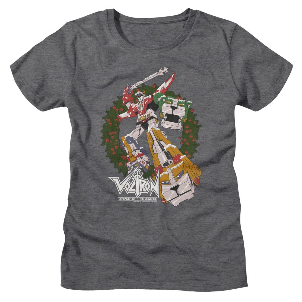 Voltron - Christmas Wreath Womens T-Shirt