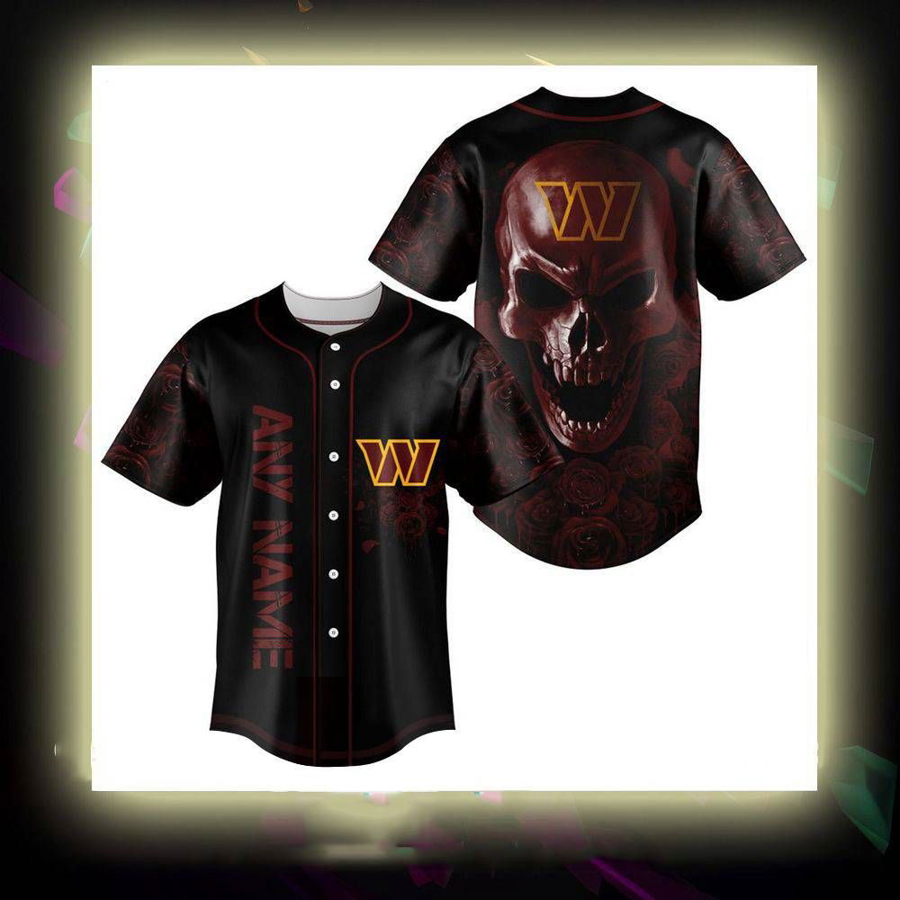 Washington Commanders Personalized Baseball Jersey - lylyprint.com