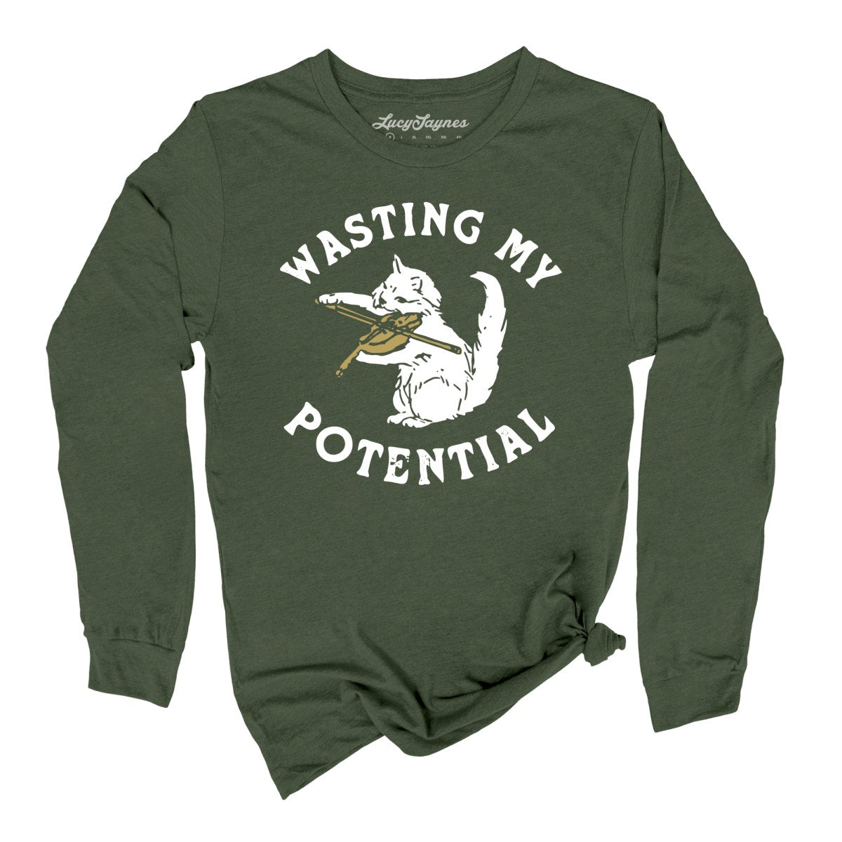 Wasting My Potential Long Sleeve Tee
