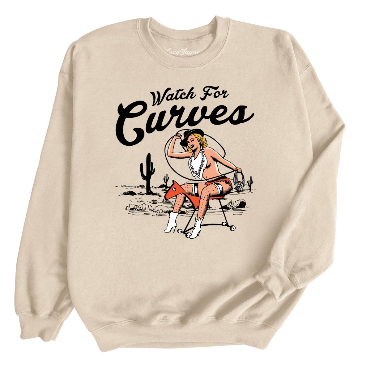 Watch For Curves Sweatshirt