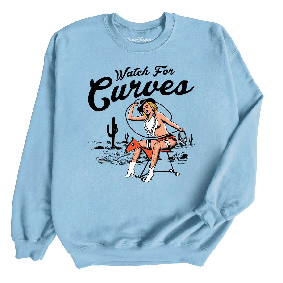 Watch For Curves Sweatshirt