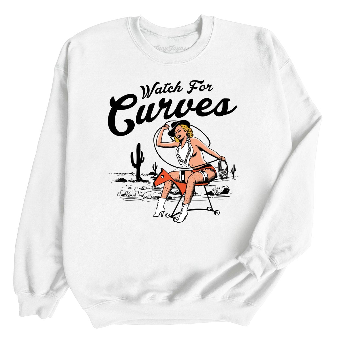 Watch For Curves Sweatshirt