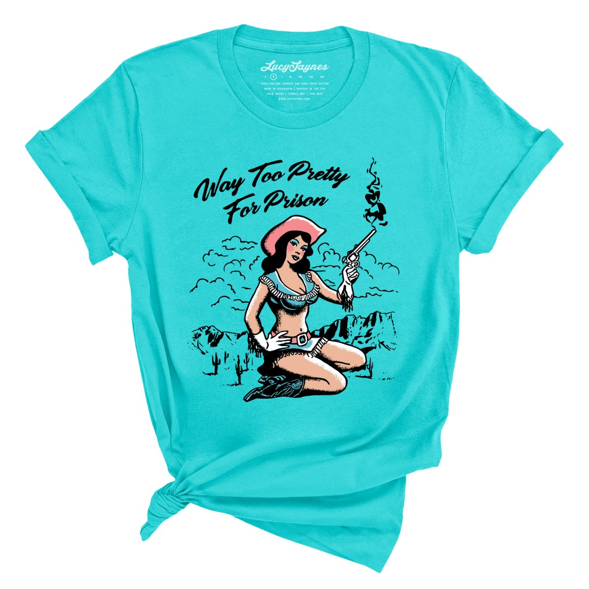 Way Too Pretty For Prison Tee