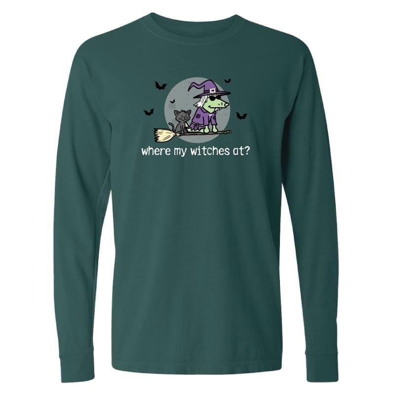 Where My Witches At?  - Classic Long-Sleeve T-Shirt