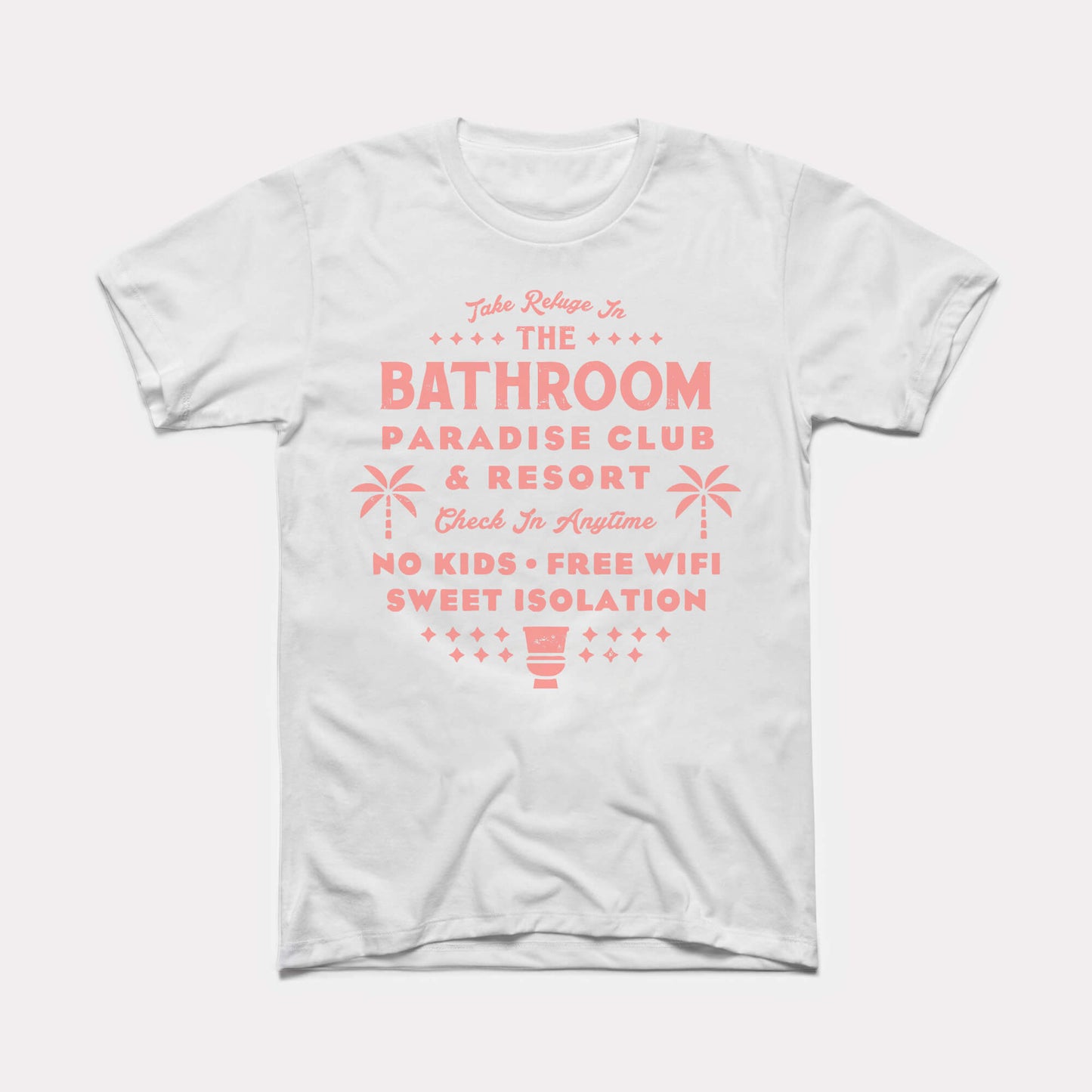 Bathroom Paradise Club Adult Unisex Tee