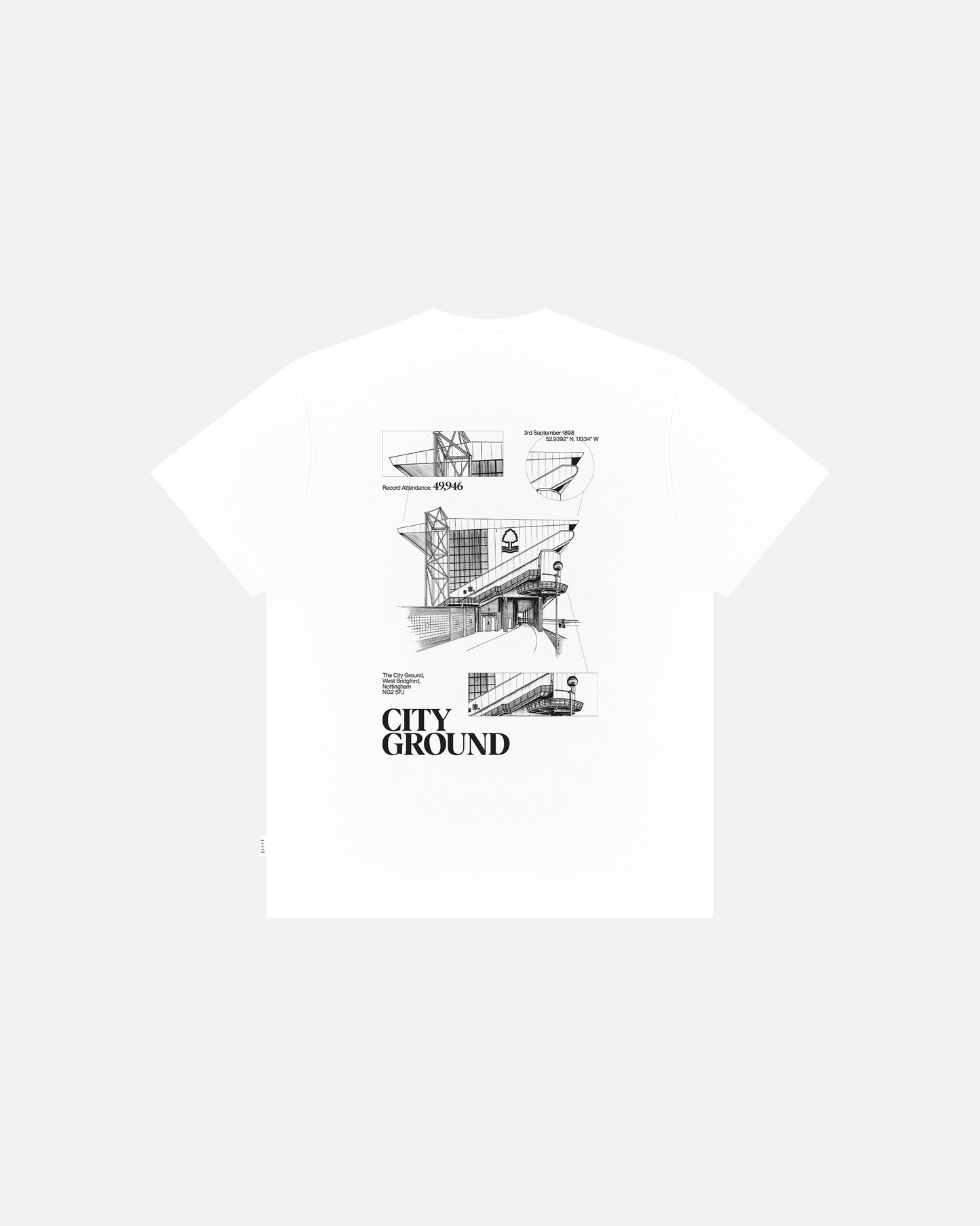 City Ground Blueprint - Tee