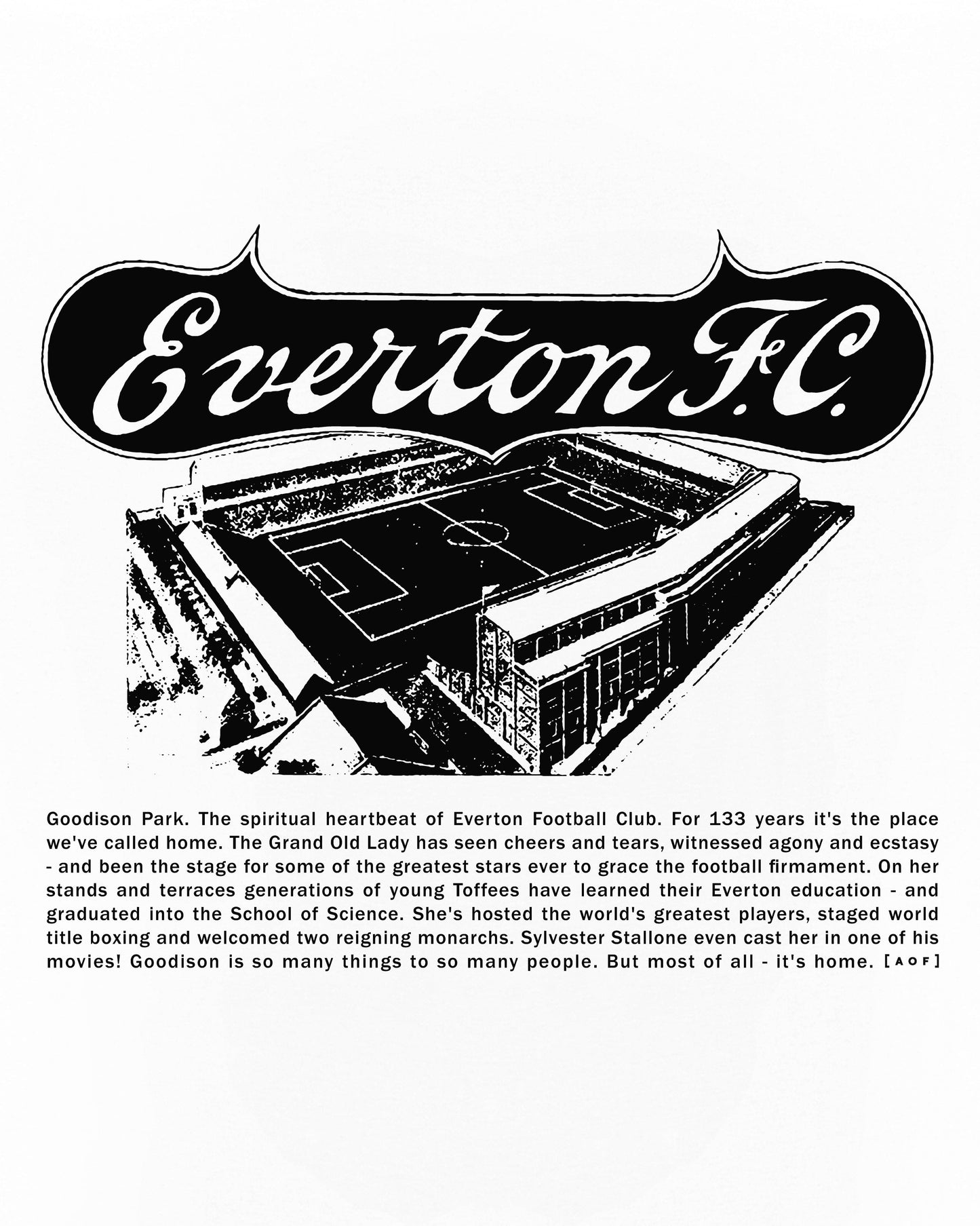 Everton 1937 Programme Tee