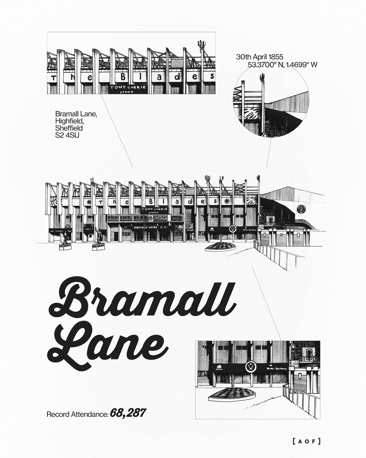Bramall Blueprint - Tee